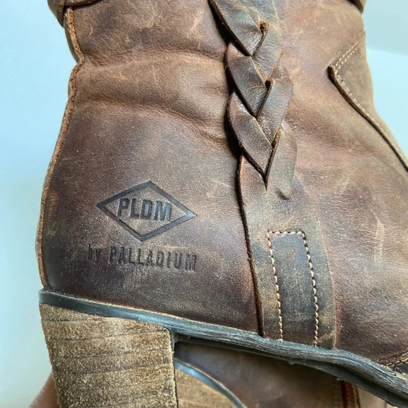 Palladium P-L-D-M Stony CSR Heel Leather Ankle Boot Womens Shoes Sz 36/ usa 5.5 - Picture 9 of 13